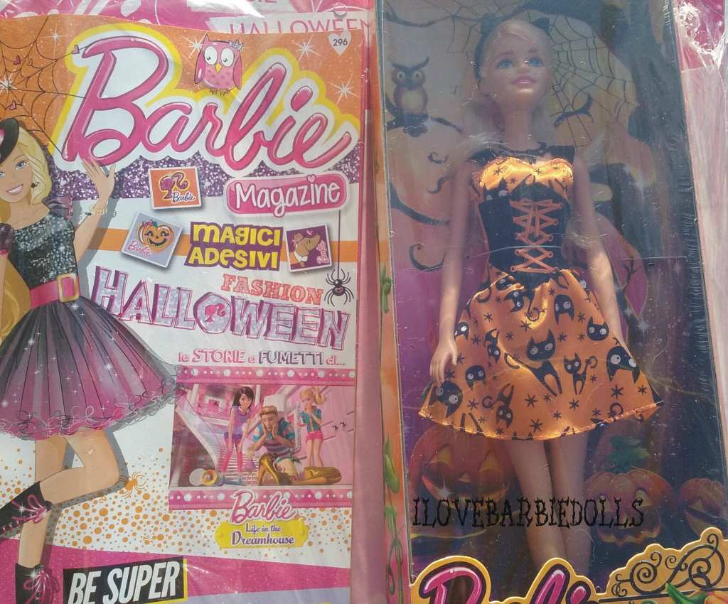 Giornale Barbie Halloween 2015